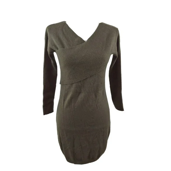 ASOS Dresses Asos Sweater Nursing Dress Petite Long Sleeve